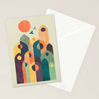 Ancient city Stationery Card Gallery Image 2