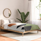Abstract Art / Shapes 32 Comforter Gallery Image 2