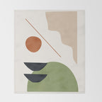 Abstract Art / Shapes 32 Throw Blanket Gallery Image 2