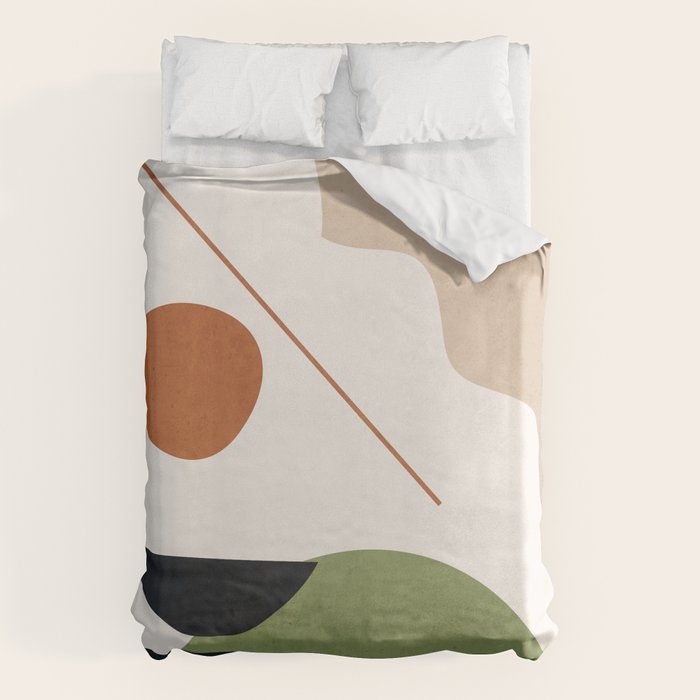 Abstract Art / Shapes 32 Duvet Cover Gallery Image 6