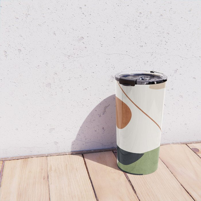 Abstract Art / Shapes 32 Travel Mug Gallery Image 4
