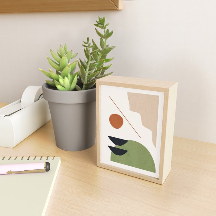 Abstract Art / Shapes 32 Mini Art Print Gallery Image 2