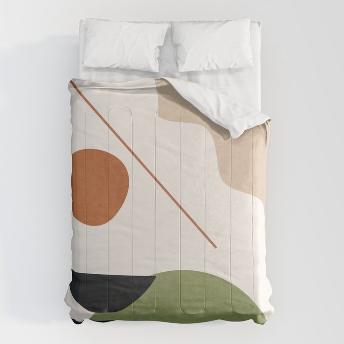 Abstract Art / Shapes 32 Comforter Gallery Image 6