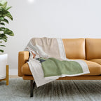 Abstract Art / Shapes 32 Throw Blanket Gallery Image 1