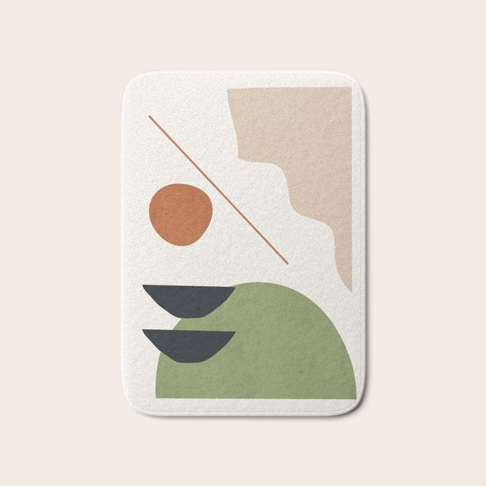 Abstract Art / Shapes 32 Bath Mat Gallery Image 1