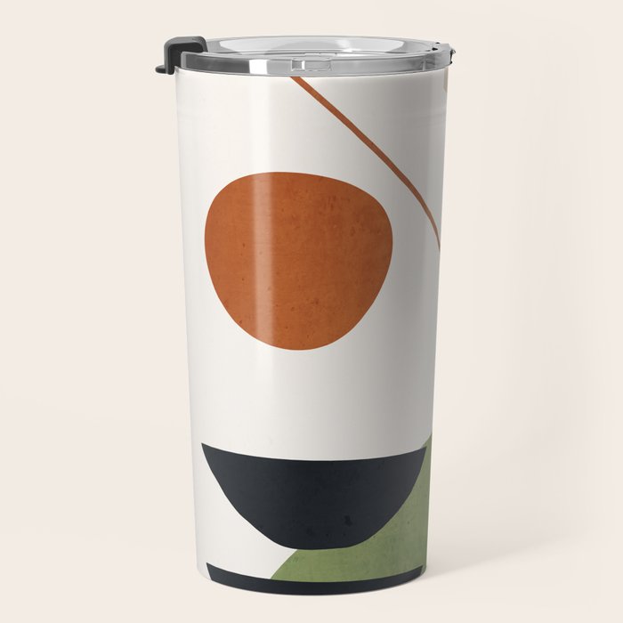 Abstract Art / Shapes 32 Travel Mug Gallery Image 3