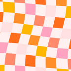 Checkers: PATTERN 04 | The Peach Edition Coffee Mug Gallery Image 2