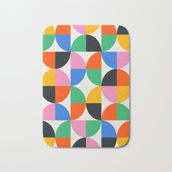 BAUHAUS PATTERN STUDY 02 Bath Mat Gallery Image 1