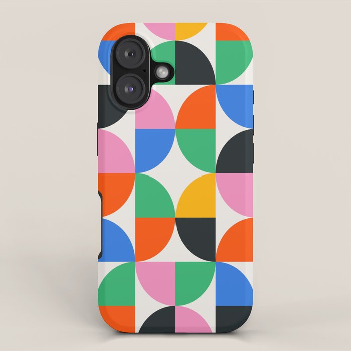BAUHAUS PATTERN STUDY 02 iPhone Case Gallery Image 1