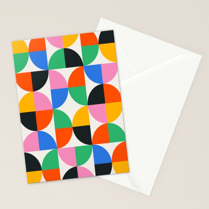 BAUHAUS PATTERN STUDY 02 Stationery Card Gallery Image 2