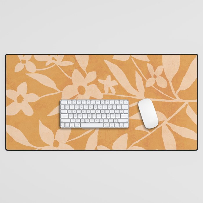 Abstract Minimal Flowers 14 Desk Mat Gallery Image 1