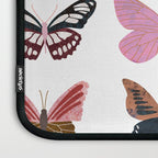 Pink Butterflies Laptop Sleeve Gallery Image 3