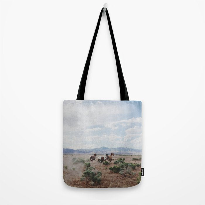 Running Horses Tote Bag Gallery Image 2