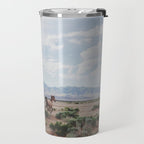 Running Horses Travel Mug Gallery Image 2