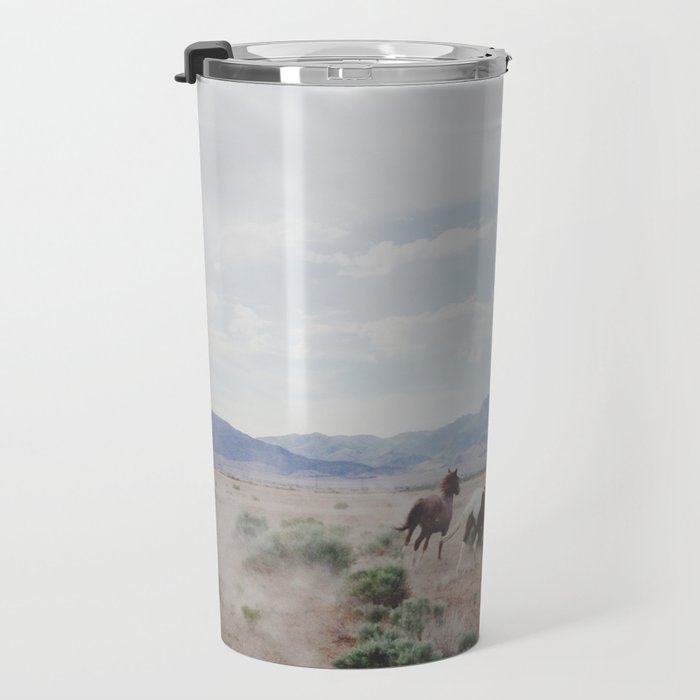 Running Horses Travel Mug Gallery Image 3