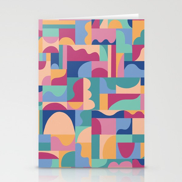 Abstract mosaic #2 Stationery Card Gallery Image 2