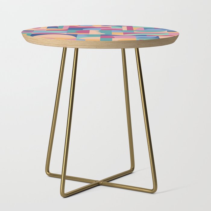 Abstract mosaic #2 Side Table Gallery Image 1