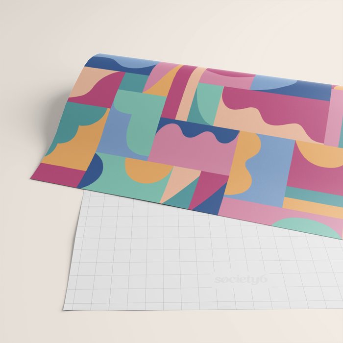 Abstract mosaic #2 Wrapping Paper Gallery Image 2