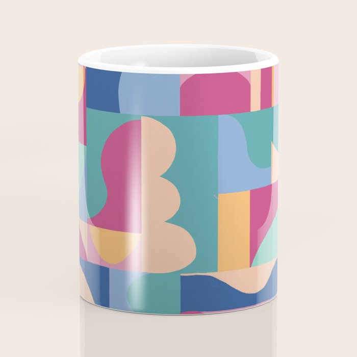 Abstract mosaic #2 Coffee Mug Gallery Image 4