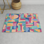 Abstract mosaic #2 Rug Gallery Image 1
