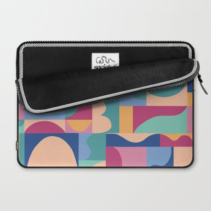 Abstract mosaic #2 Laptop Sleeve Gallery Image 2