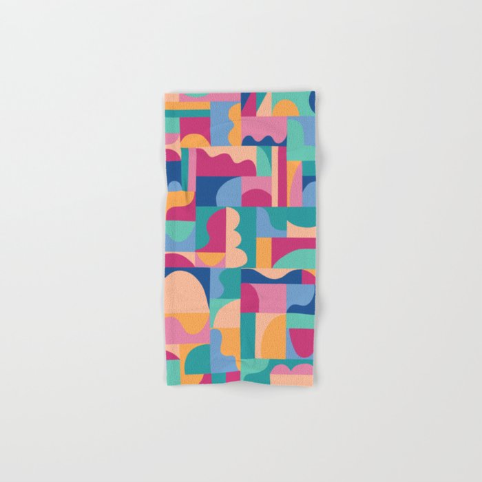 Abstract mosaic #2 Towels Gallery Image 1