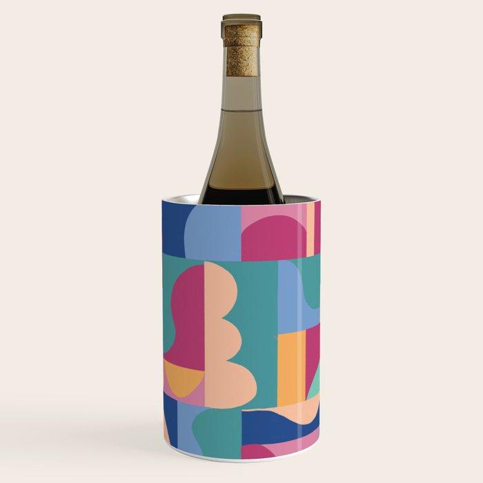 Abstract mosaic #2 Wine Chiller Gallery Image 1