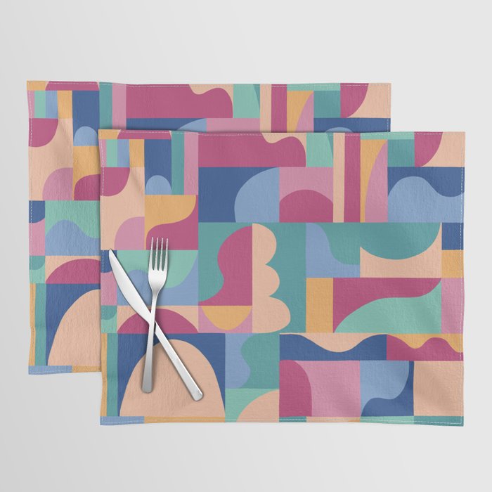 Abstract mosaic #2 Placemat Gallery Image 1