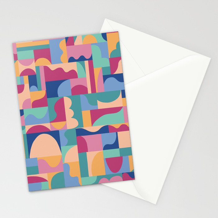 Abstract mosaic #2 Stationery Card Gallery Image 2
