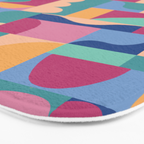 Abstract mosaic #2 Bath Mat Gallery Image 3
