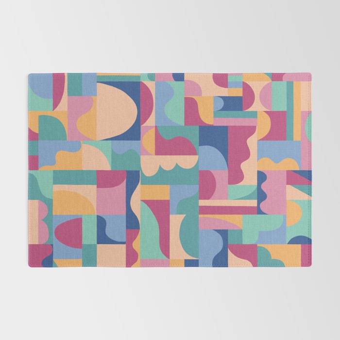 Abstract mosaic #2 Rug Gallery Image 2