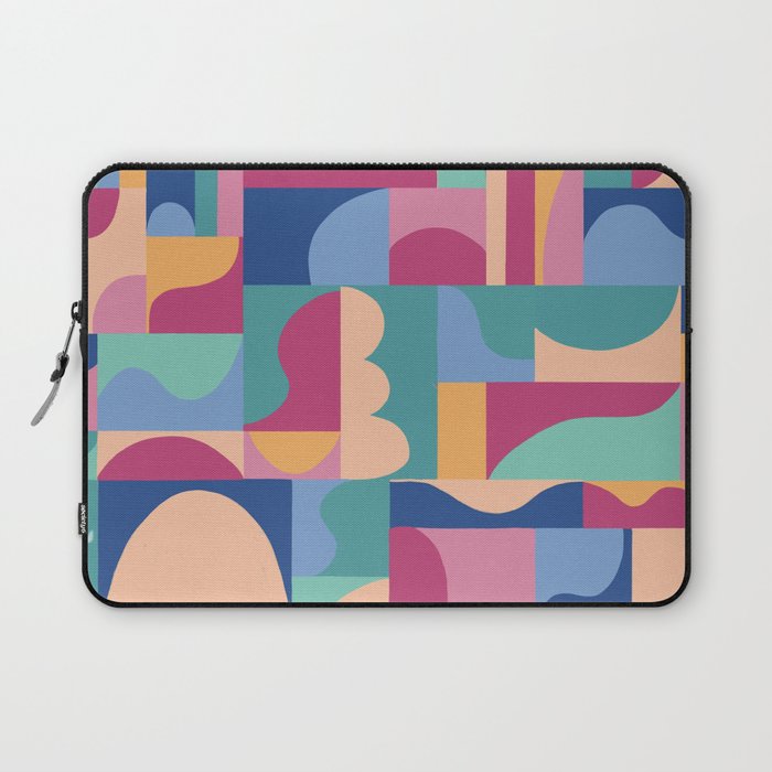 Abstract mosaic #2 Laptop Sleeve Gallery Image 1