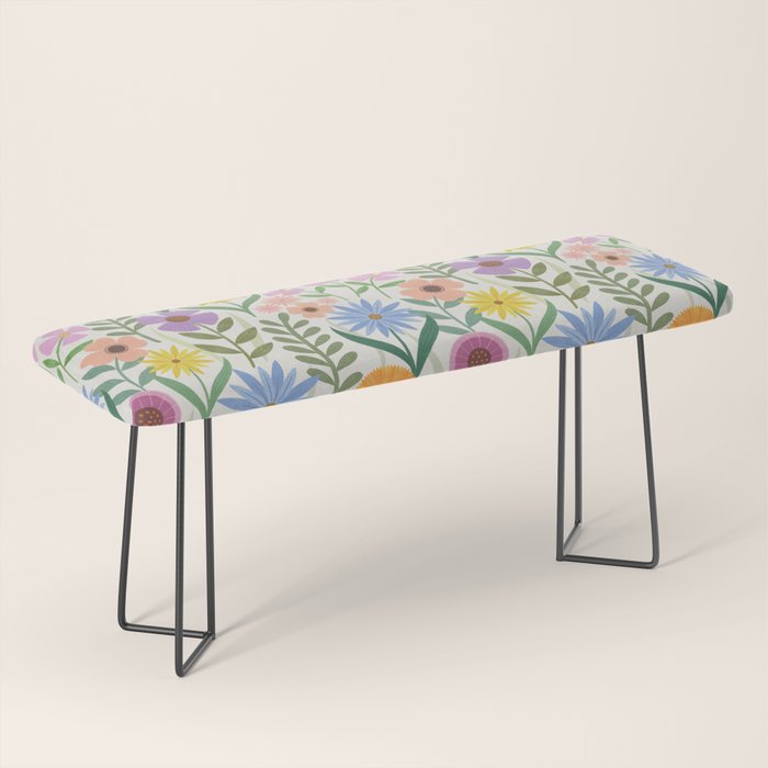 Wildflower Garden - Light Bench Gallery Image 1