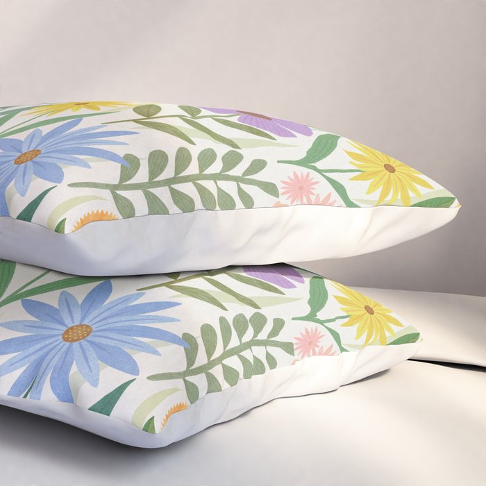 Wildflower Garden - Light Pillow Sham Gallery Image 3