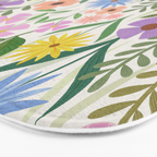 Wildflower Garden - Light Bath Mat Gallery Image 3