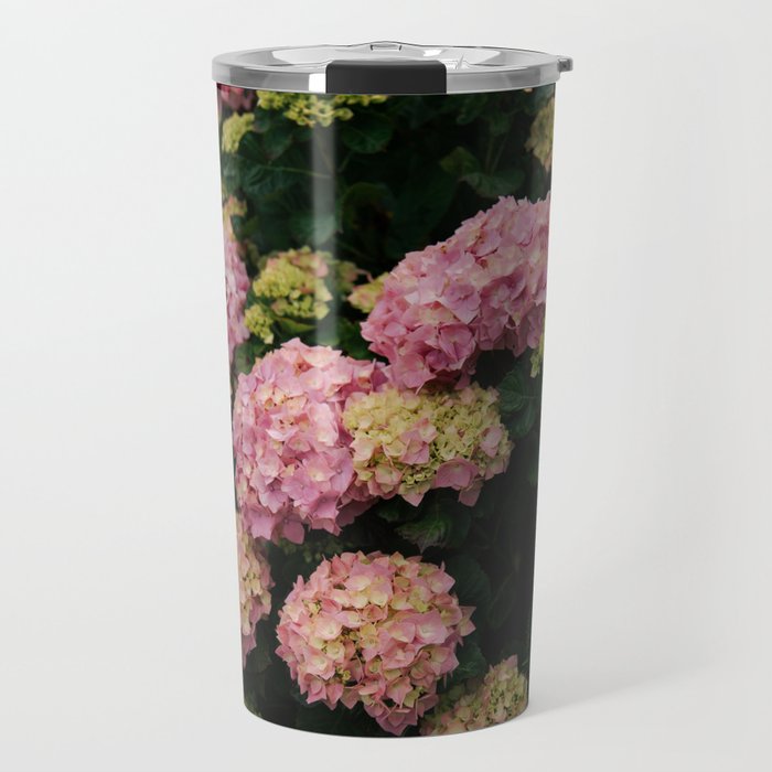 Hydrangeas Travel Mug Gallery Image 1