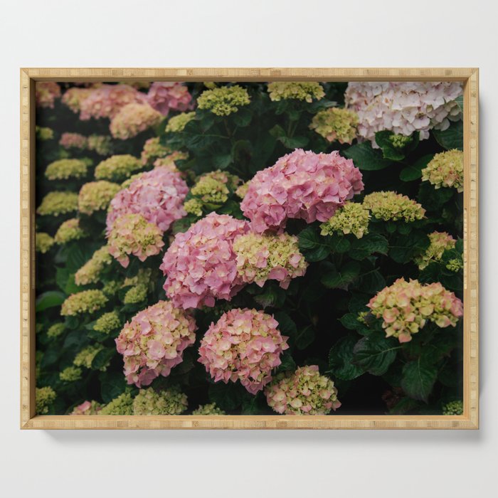 Hydrangeas Serving Tray Gallery Image 1