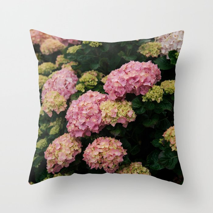 Hydrangeas Throw Pillow Gallery Image 6