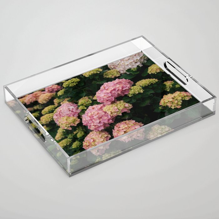 Hydrangeas Acrylic Tray Gallery Image 1