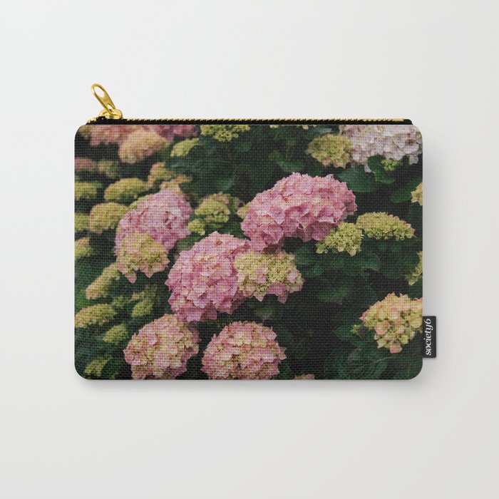 Hydrangeas Carry All Pouch Gallery Image 1