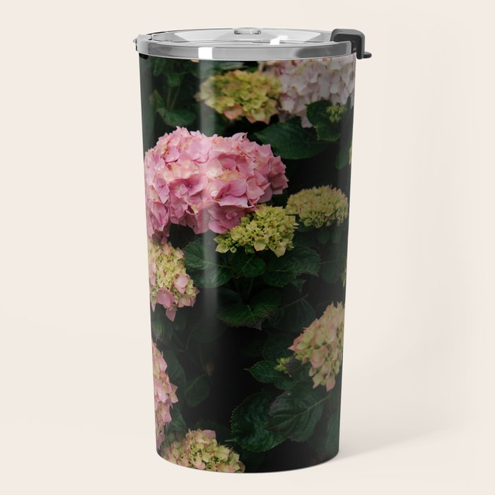Hydrangeas Travel Mug Gallery Image 2