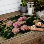 Hydrangeas Outdoor Rug Gallery Image 2