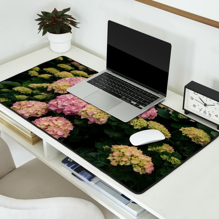 Hydrangeas Desk Mat Gallery Image 2