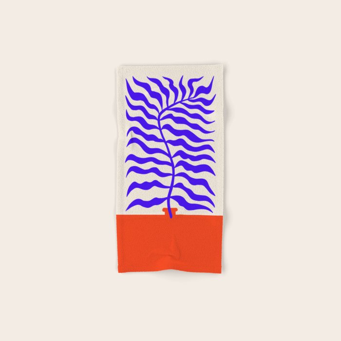 Wild Leaves: Matisse Edition Bath Towel Gallery Image 1