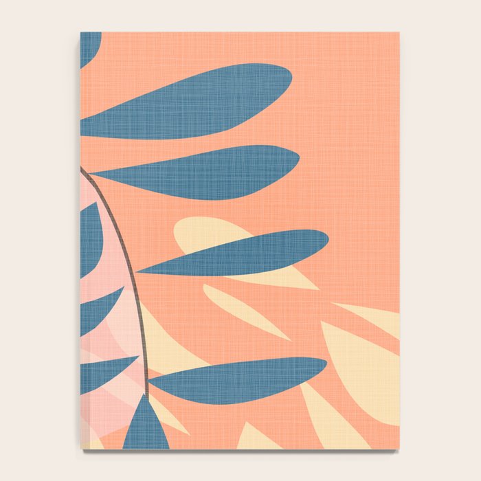 Abstract Blue Branch Notebook Gallery Image 4