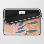Abstract Blue Branch Laptop Sleeve Gallery Image 2