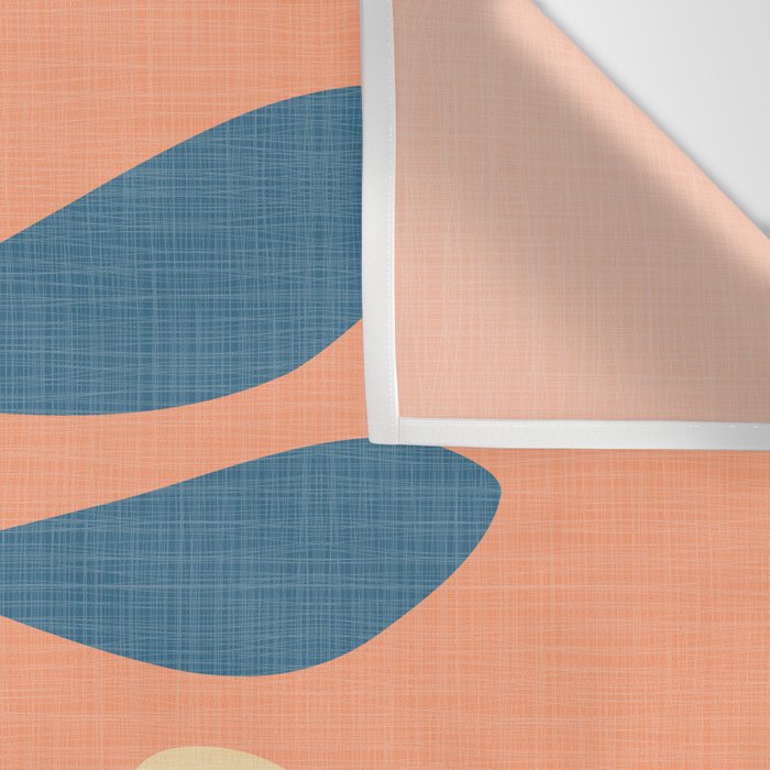 Abstract Blue Branch Wall Tapestry Gallery Image 3