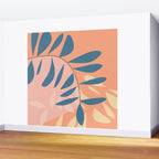 Abstract Blue Branch Wall Mural Gallery Image 2