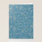 Minimalist Platypus Stationery Card Gallery Image 2