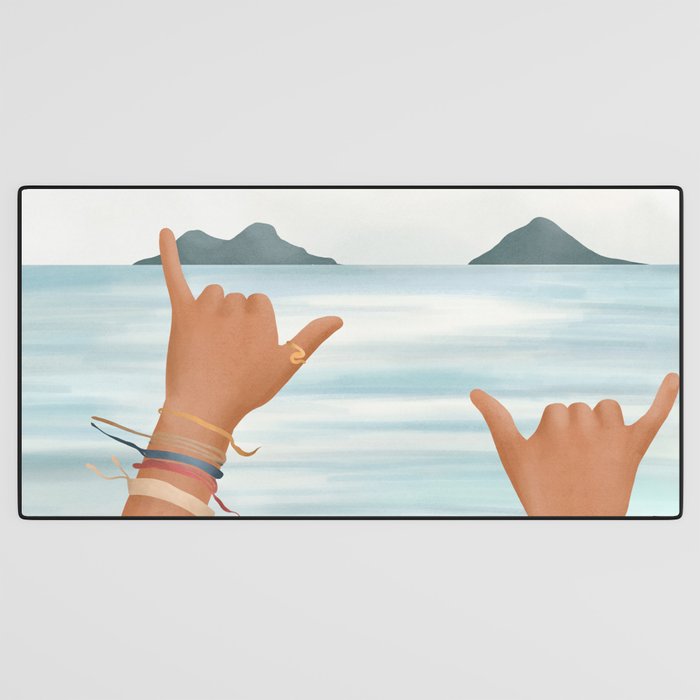 Shaka Sign Desk Mat Gallery Image 3